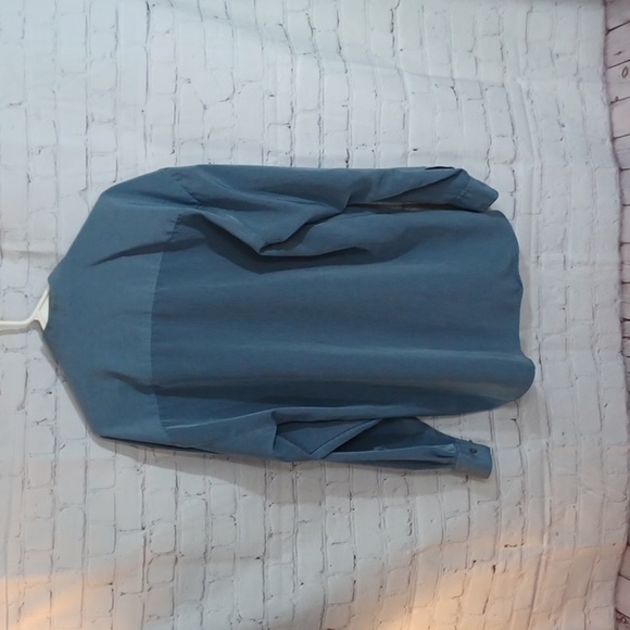 CITY Streets Blue Long Sleeve Mens Shirt M - Picture 6 of 7